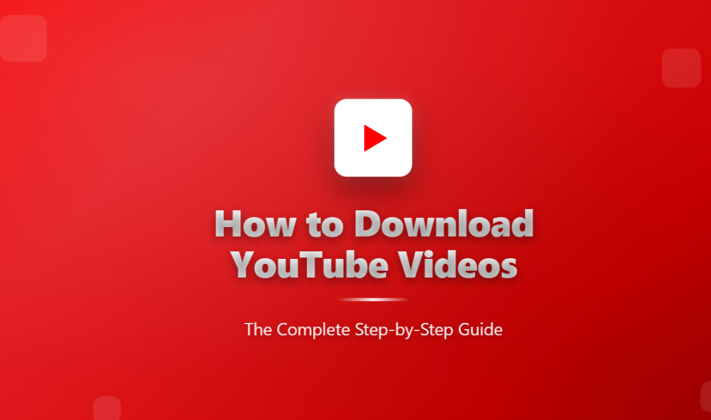 How to donwload Youtube videos