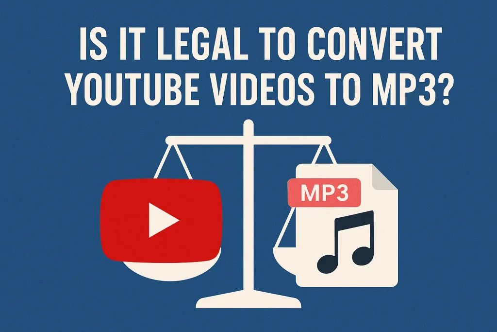 Is it legal to convert Youtube videos to MP3